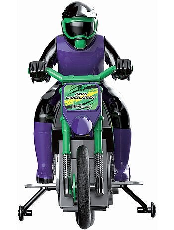 Moto Crosslander? 2.4Ghz, acrobazia estrema con effetti di luce.