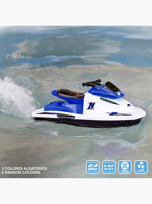 Moto d'acqua radiocomandata 1:47 racing boat - Kiabi Moto d'acqua radiocomandata 1:47 racing boat - Kiabi