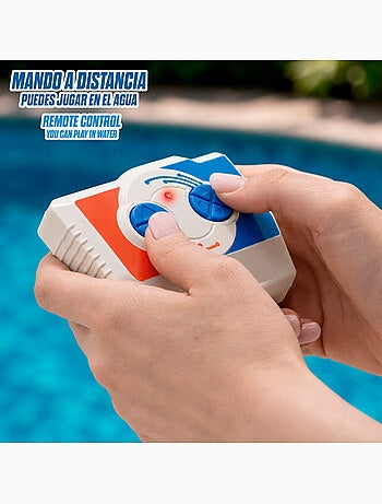 Motoscafo radiocomandato rosso + 4 anni di speed&go