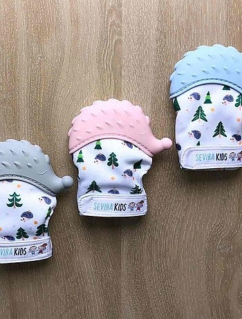 Muffola da dentizione in silicone alimentare, riccio | SEVIRA KIDS