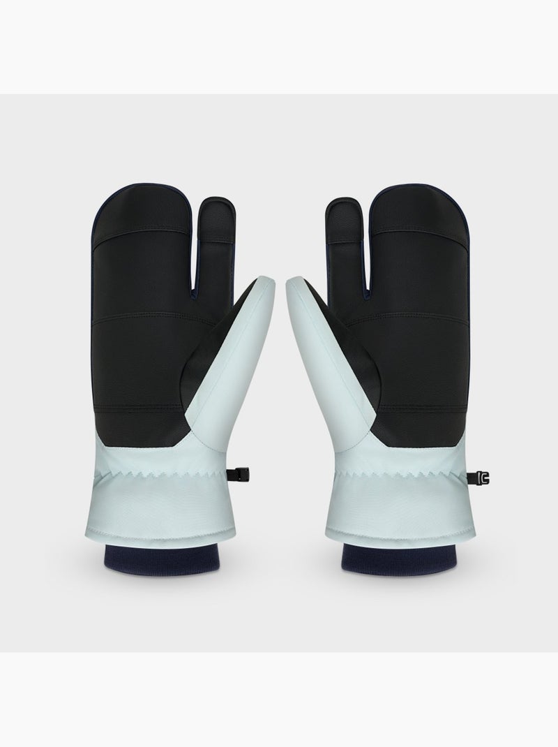 Muffole da sci a 3 dita uomo e donna glisse Bianco - Kiabi