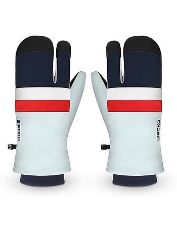 Muffole da sci a 3 dita uomo e donna glisse light