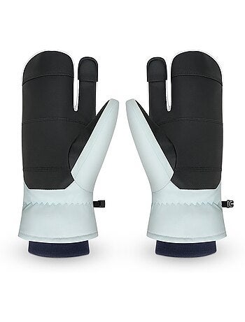Muffole da sci a 3 dita uomo e donna glisse light