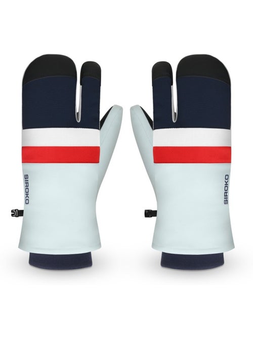 Muffole da sci a 3 dita uomo e donna glisse light - Kiabi