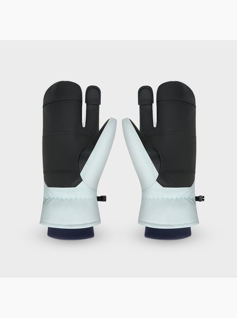 Muffole da sci a 3 dita uomo e donna glisse light Blu - Kiabi