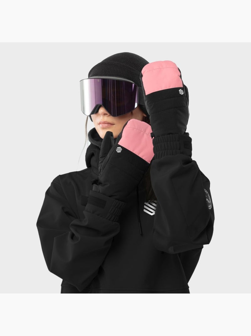 Muffole invernali da snowboard e da sci sport invernali uomo e donna pitztal pin Nero - Kiabi