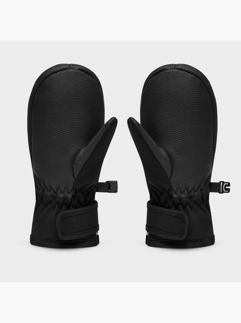 Muffole invernali snowboard e sci bambini sport invernali bambini e bambine spoo Nero - Kiabi