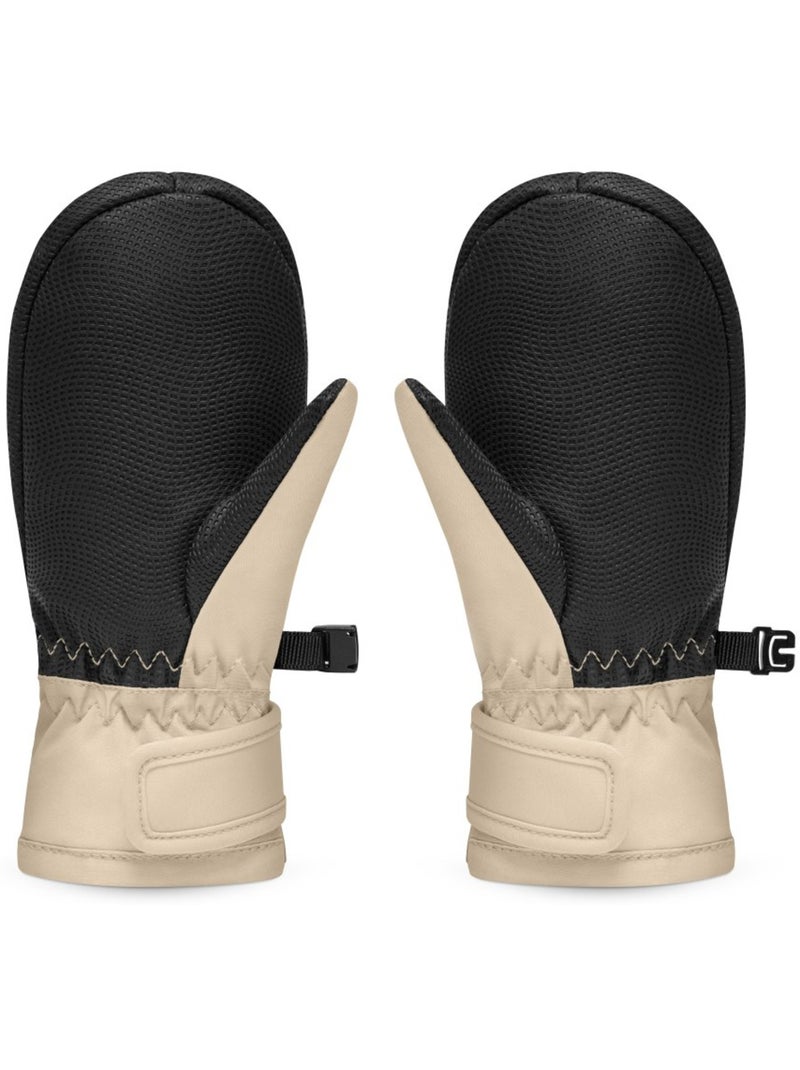 Muffole invernali snowboard e sci bambini sport invernali bambini e bambine terr Beige - Kiabi