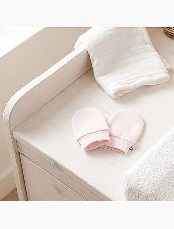 Muffole neonato anti-graffio cotone | SEVIRA KIDS