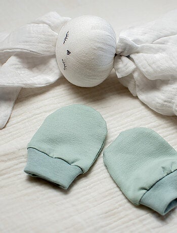 Muffole neonato anti-graffio cotone | sevira kids | sevira kids
