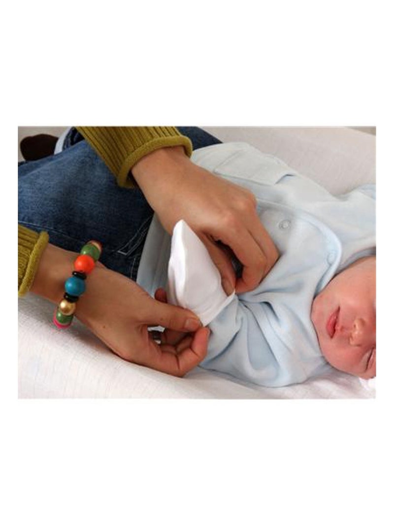 Muffole neonato anti-graffio cotone | sevira kids | sevira kids Ecru - Kiabi