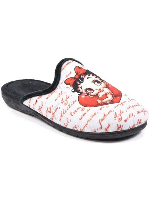 Mule donna ozabi stampa cartoni animati, fabbrica spagna - Kiabi Mule donna ozabi stampa cartoni animati, fabbrica spagna - Kiabi
