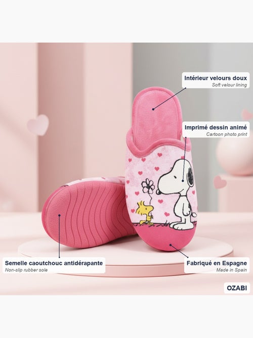 Mule donna ozabi stampa cartoni animati, fabbrica spagna - Kiabi Mule donna ozabi stampa cartoni animati, fabbrica spagna - Kiabi