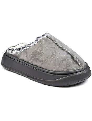 Mule donna stile scandinavo, interno felpato, suola antiscivolo ozabi