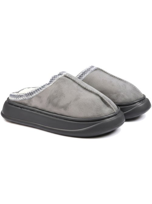 Mule donna stile scandinavo, interno felpato, suola antiscivolo ozabi - Kiabi