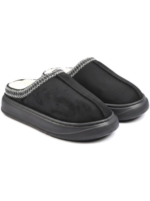 Mule donna stile scandinavo, interno felpato, suola antiscivolo ozabi - Kiabi