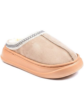 Mule donna stile scandinavo, interno felpato, suola antiscivolo ozabi