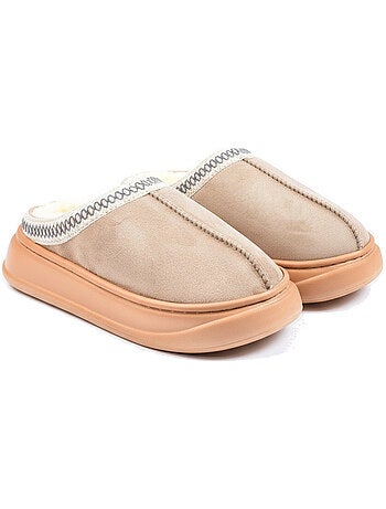 Mule donna stile scandinavo, interno felpato, suola antiscivolo ozabi