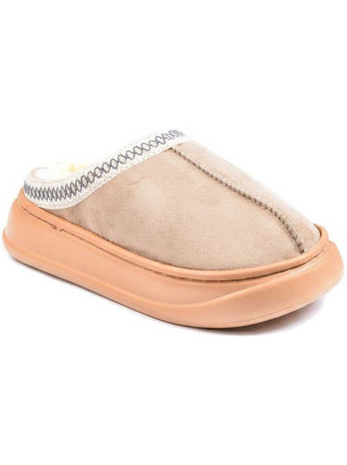 Mule donna stile scandinavo, interno felpato, suola antiscivolo ozabi - Kiabi Mule donna stile scandinavo, interno felpato, suola antiscivolo ozabi - Kiabi