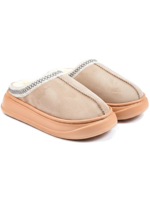 Mule donna stile scandinavo, interno felpato, suola antiscivolo ozabi - Kiabi Mule donna stile scandinavo, interno felpato, suola antiscivolo ozabi - Kiabi