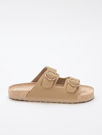 Mules a doppia fascia