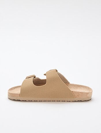 Mules a doppia fascia