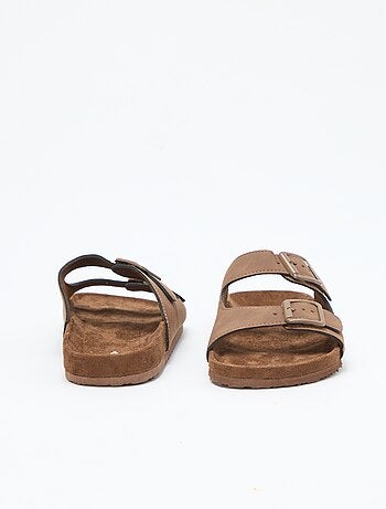 Mules a doppia fascia