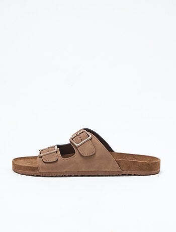 Mules a doppia fascia