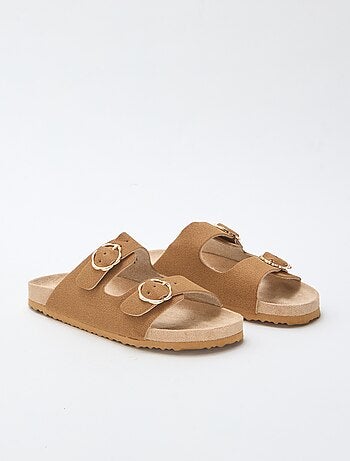 Mules a doppia fascia