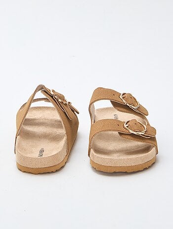 Mules a doppia fascia