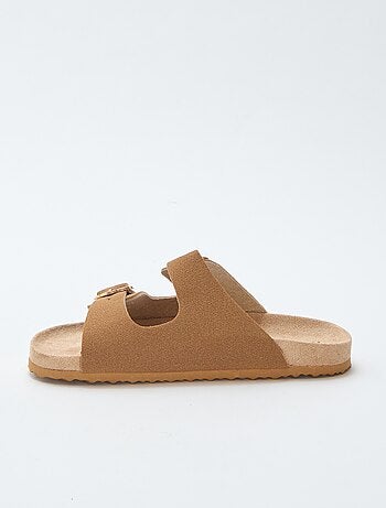 Mules a doppia fascia