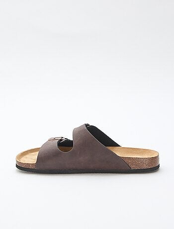 Mules a doppia fascia