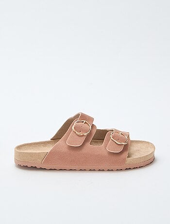 Mules a doppia fascia