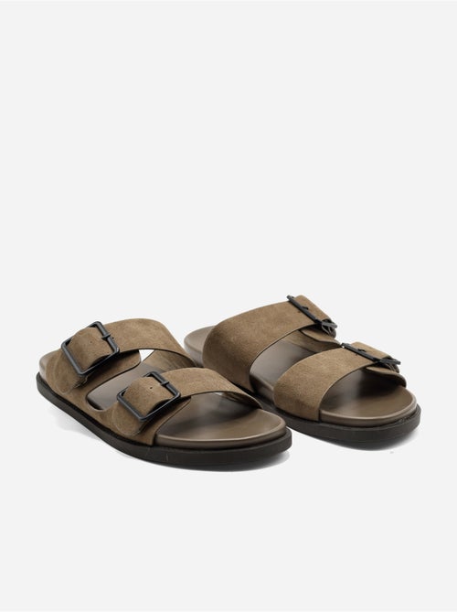 Mules a doppio cinturino - Uomo - Kiabi Mules a doppio cinturino - Uomo - Kiabi