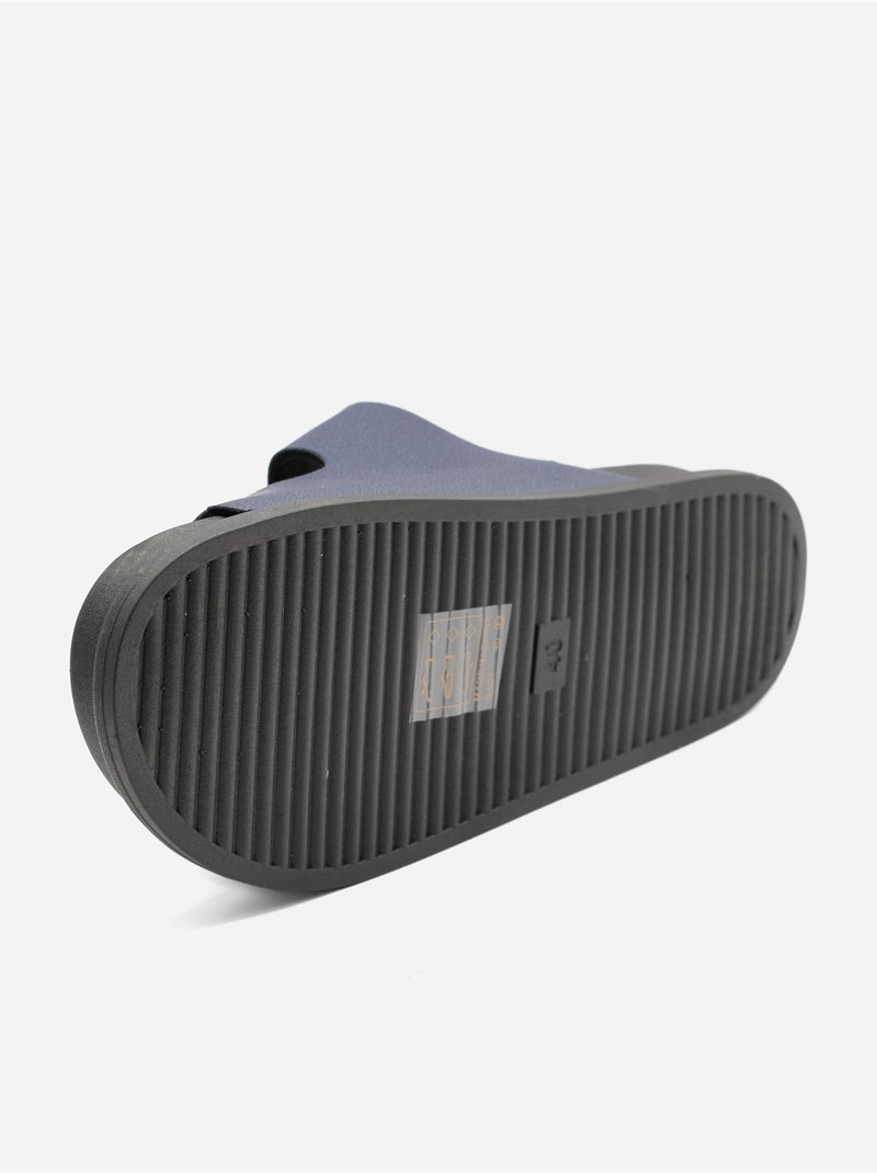 Mules a doppio cinturino Blu - Kiabi