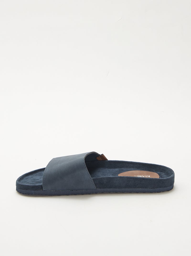 Mules a una fascia Blu - Kiabi