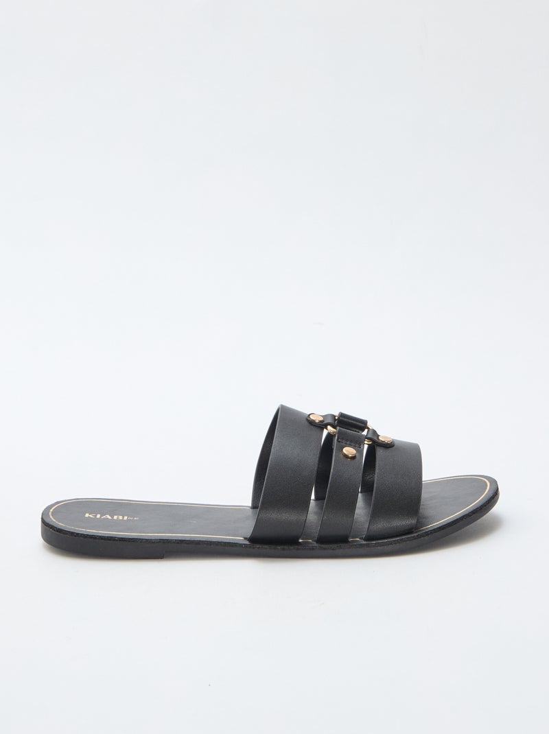 Mules basse Nero - Kiabi