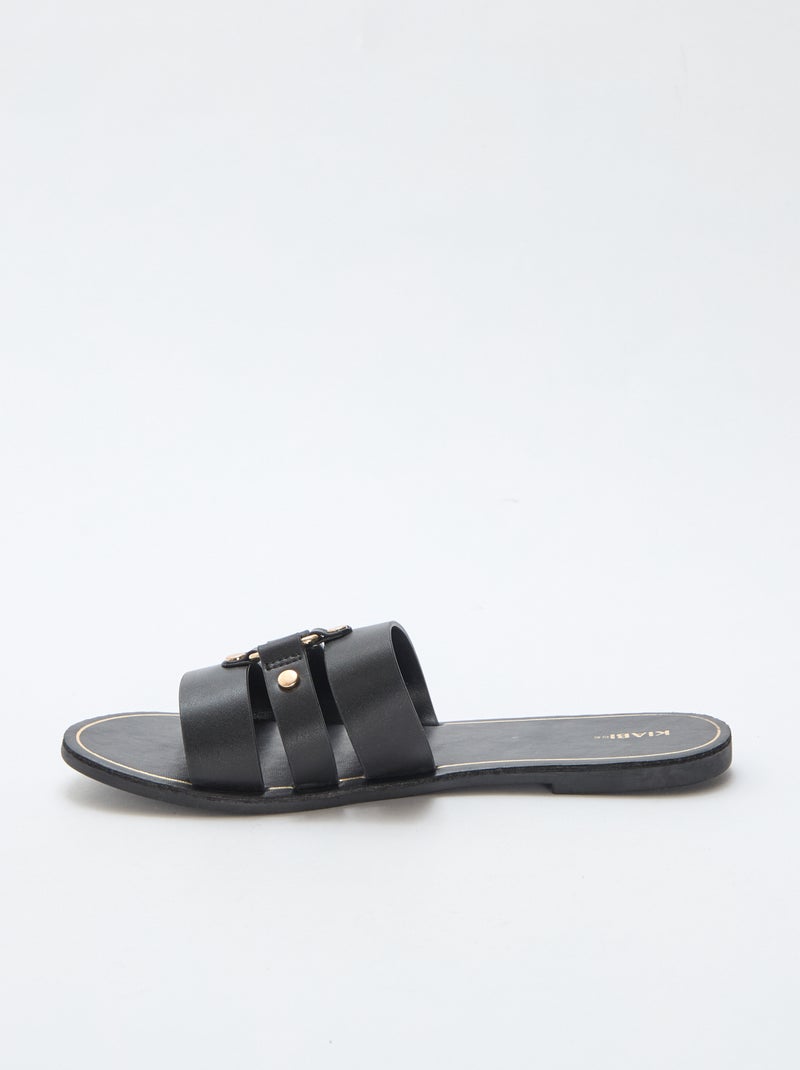 Mules basse Nero - Kiabi