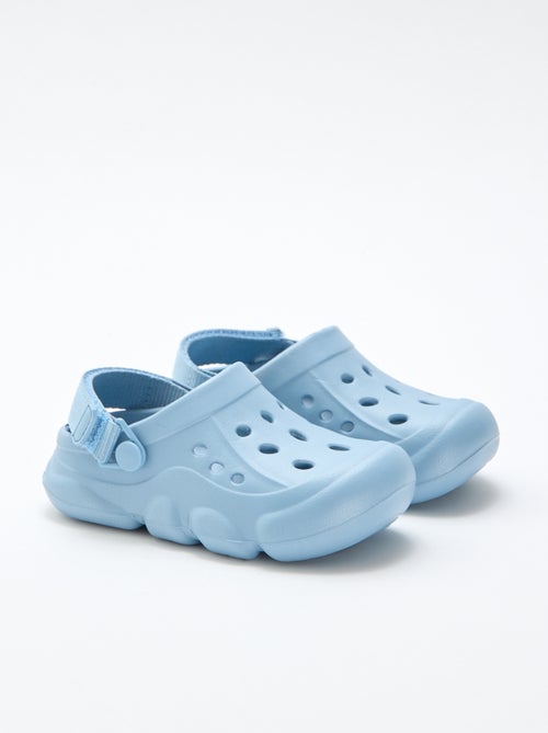 Mules chiuse da spiaggia tinta unita - Kiabi