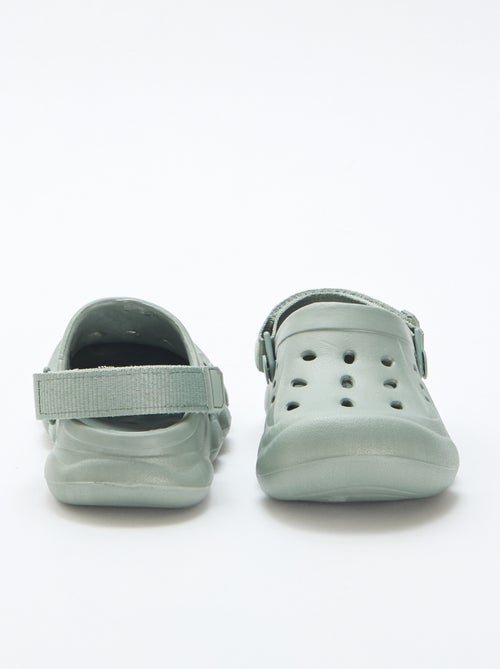 Mules chiuse da spiaggia tinta unita - Kiabi