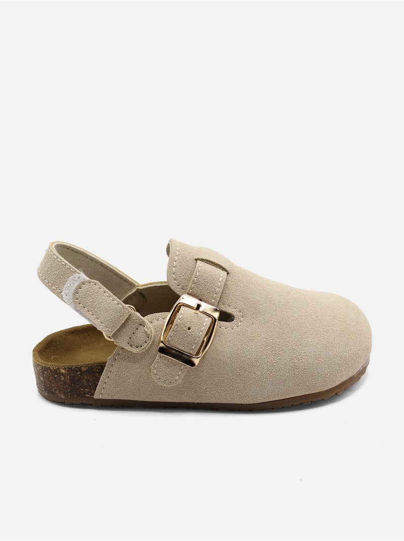 Mules cinturino incrociato Beige - Kiabi
