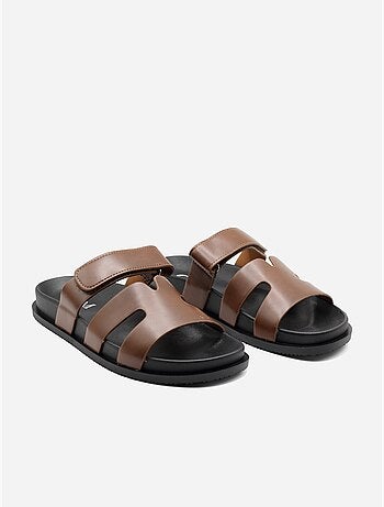 Mules con chiusura a velcro