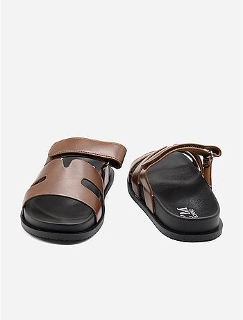 Mules con chiusura a velcro