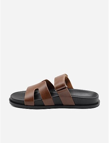 Mules con chiusura a velcro