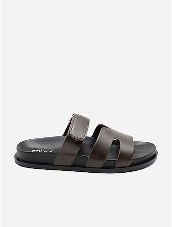 Mules con chiusura a velcro