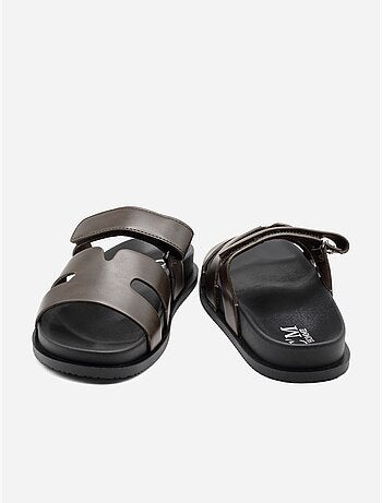 Mules con chiusura a velcro