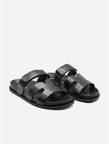 Mules con chiusura a velcro