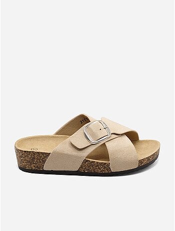 Mules con cinturini incrociati