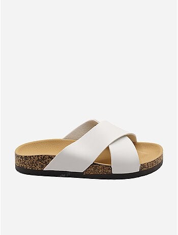 Mules con cinturini incrociati