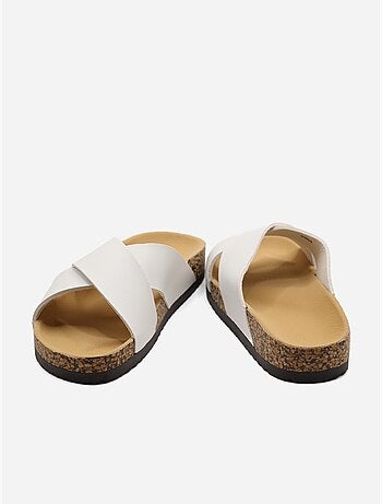 Mules con cinturini incrociati